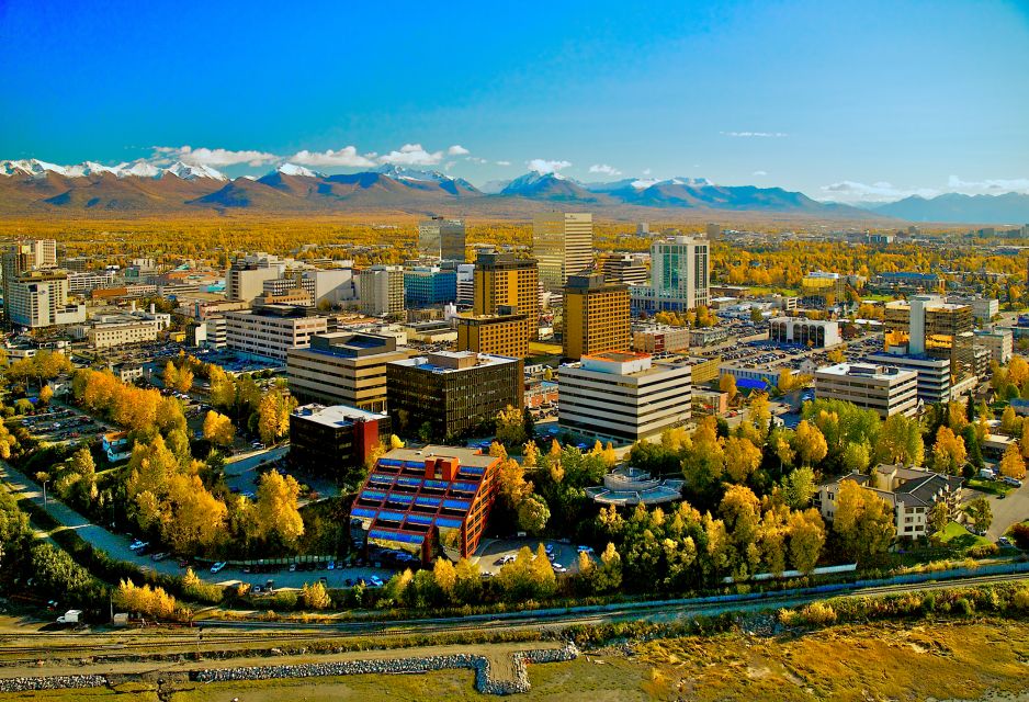City of Anchorage Sightseeing & Food Van Tour-New for ! - Tour Description