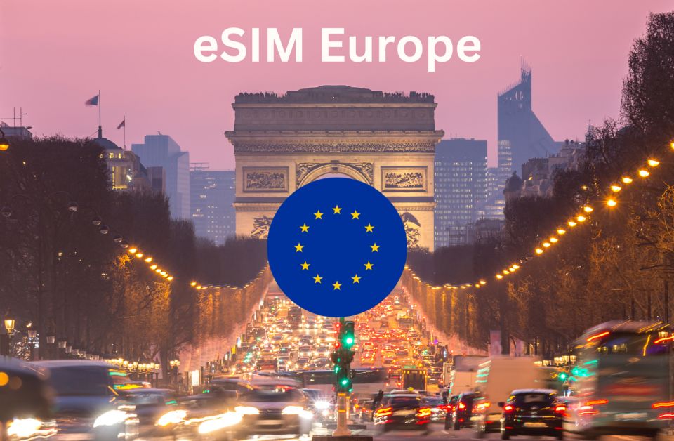 Esim Europe and UK for Travelers - Coverage Across Europe and UK