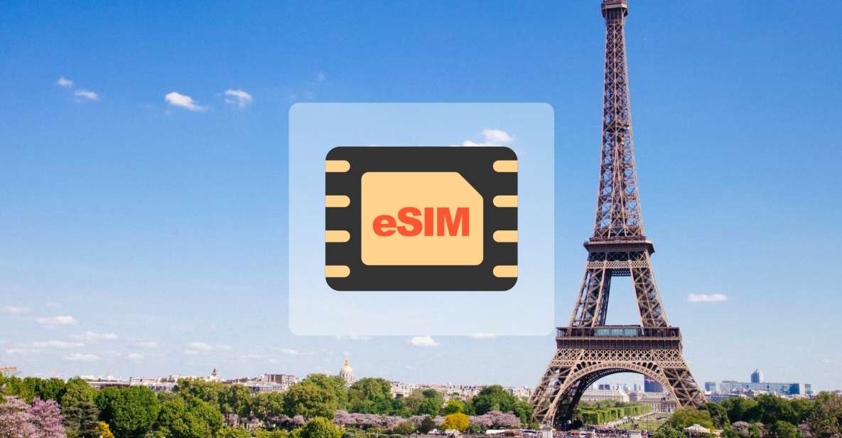 France: Europe Esim Mobile Data Plan - Coverage and Compatibility Details