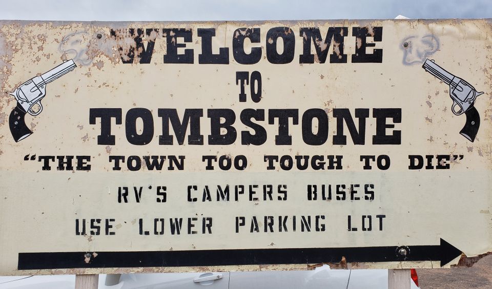 Friday: Tombstone; 8h Tour Bus From Tucson - Itinerary