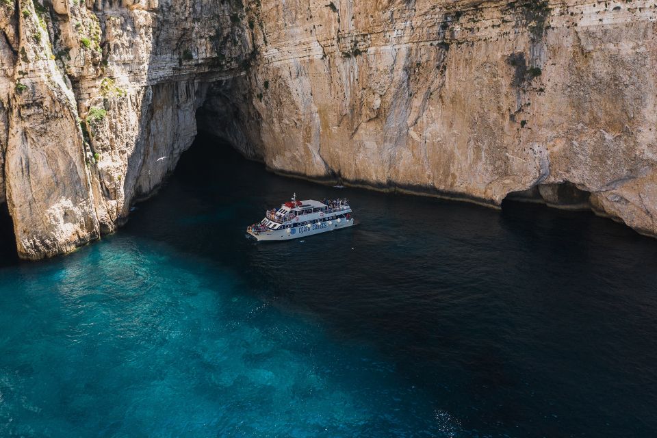 From Benitses/Lefkimmi: Paxos, Antipaxos & Caves Day Cruise - Itinerary