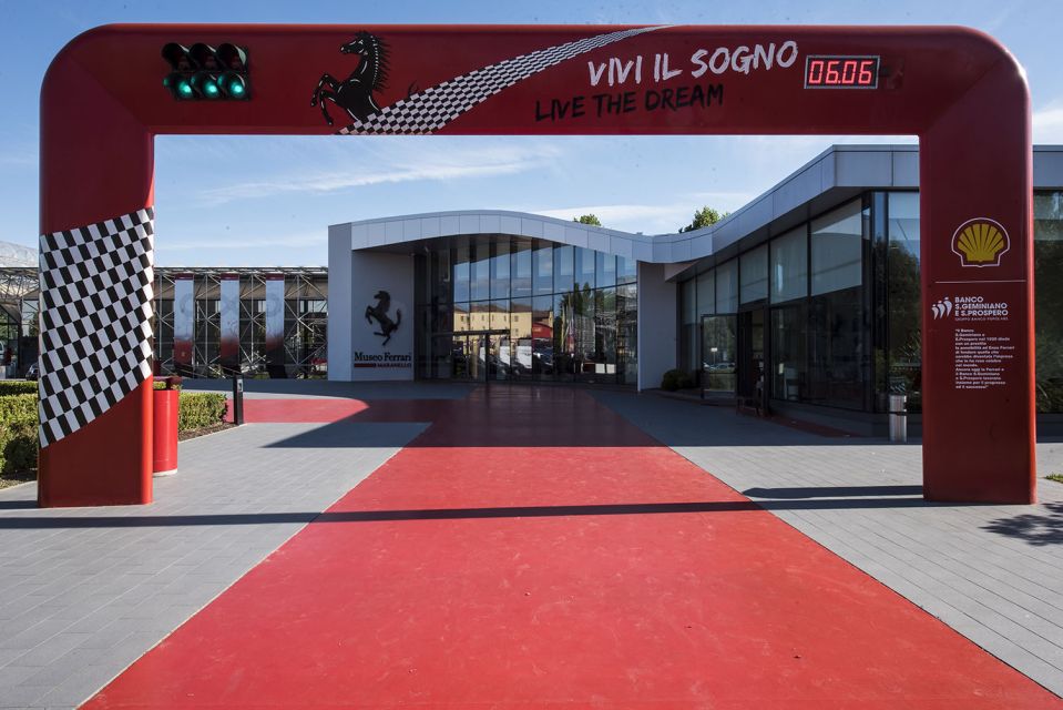From Bologna: Trip to Ferrari Museum With Tickets and Lunch - Description
