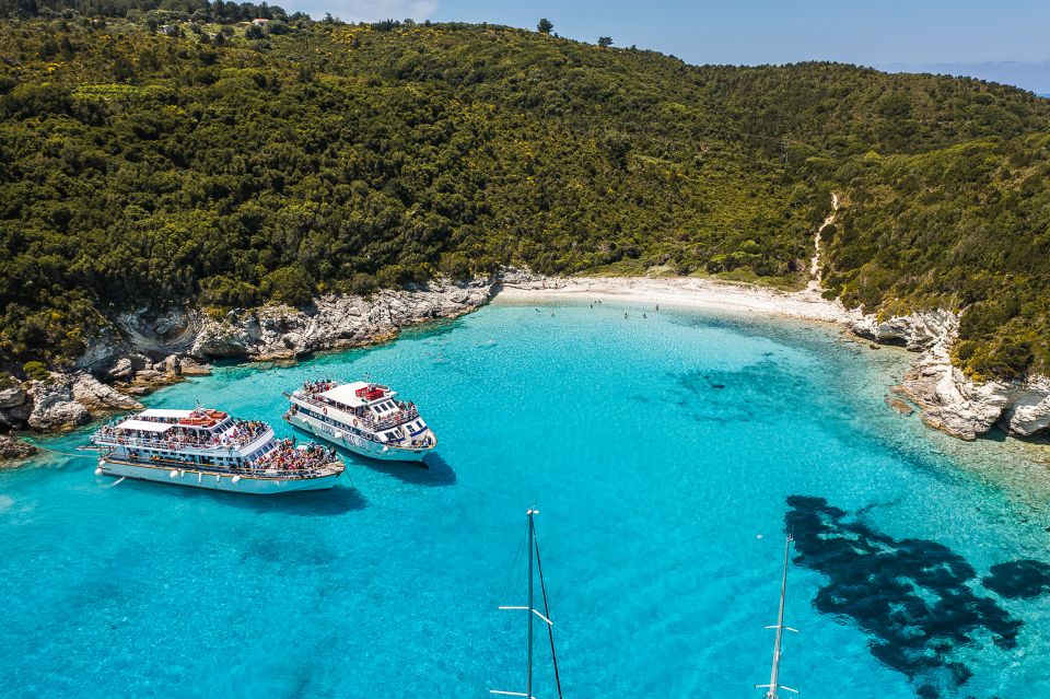 From Corfu: Day Cruise to Paxos, Antipaxos, & the Blue Caves - Included Activities