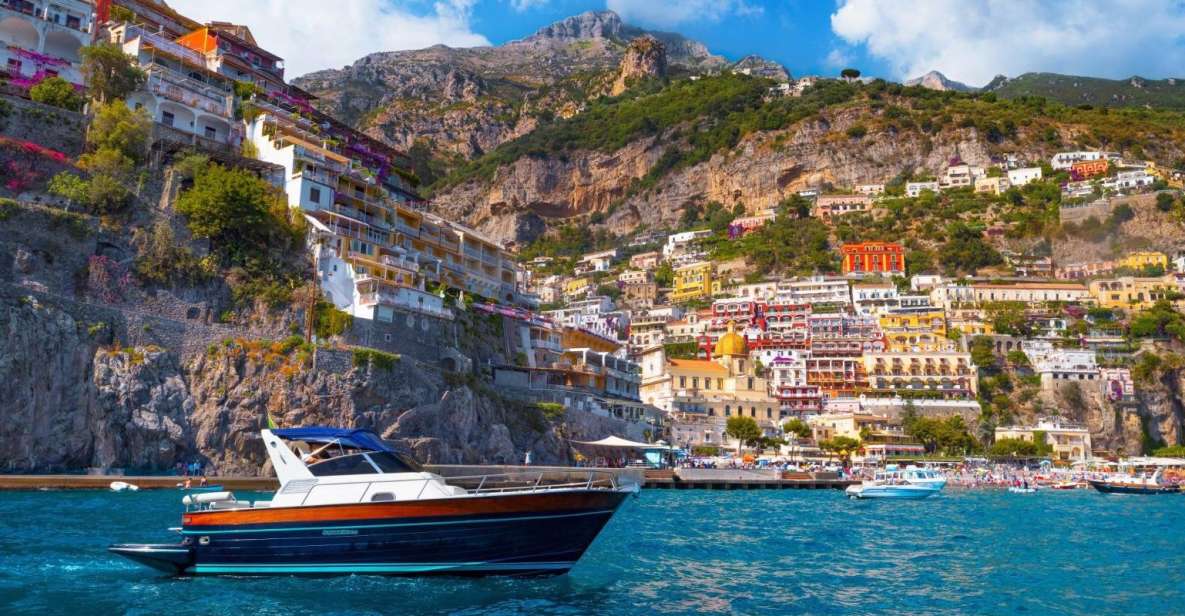 From Naples: Positano & Amalfi Boat Tour With Van Transfer - Highlights