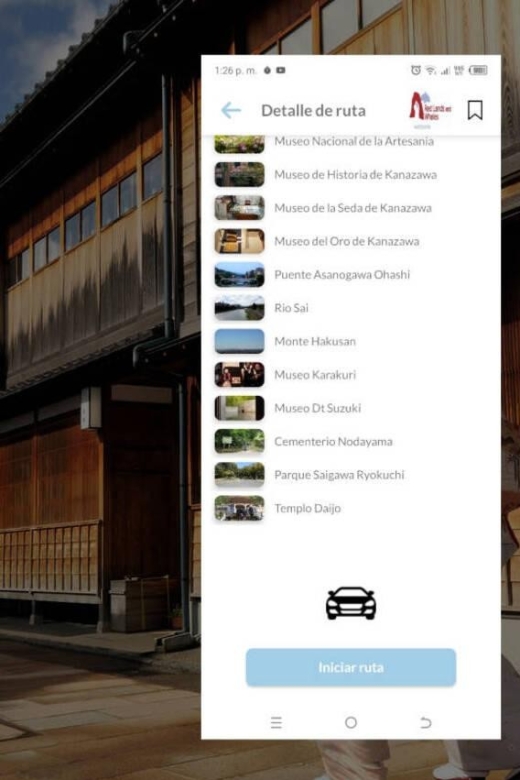 Kanazawa Self-Guided Tour App With Multi-Language Audioguide - Detailed Description