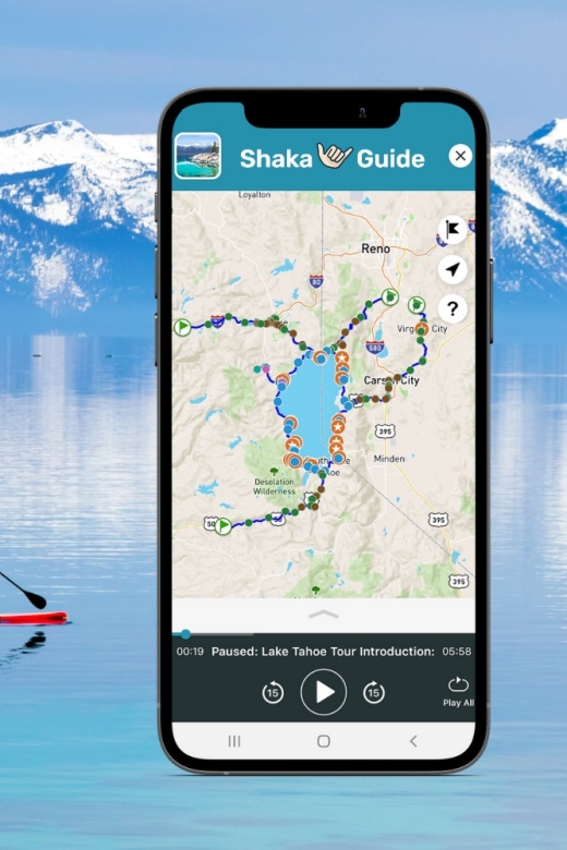 Lake Tahoe: Self-Guided GPS Audio Tour - Starting Point and Highlights