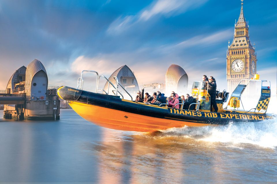 London: 70-Minute Thames Barrier Speedboat Tour - Important Information