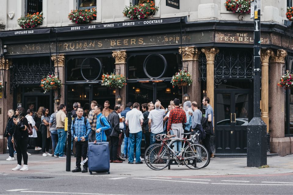 London: East End British Food & Drinks Private Walking Tour - Inclusions