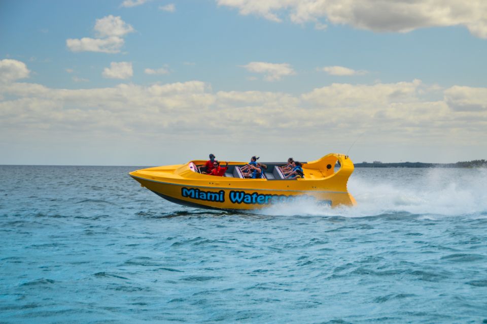 Miami: Speed Boat Sightseeing Thrill Ride - Included Features and Equipment