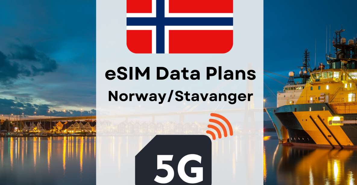 Oslo: Esim Internet Data Plan for Norway High-Speed 4g/5g - Convenience of Esim Service