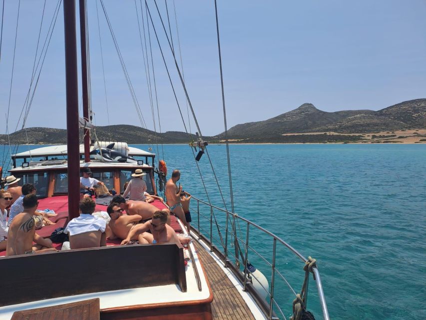 Paros: Traditional Gulet Shared or Private Island Cruise - Booking Information