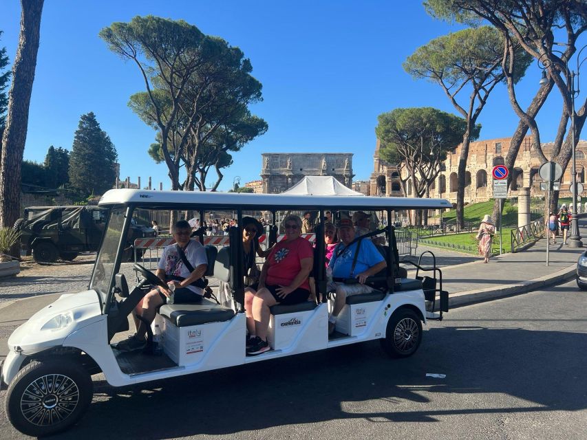 Private Golf-Cart Tour in Rome - Inclusions