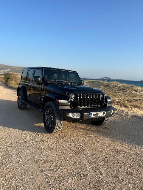 Rent Exclusive Jeep Wrangler 4x4e in Naxos - Vehicle Features