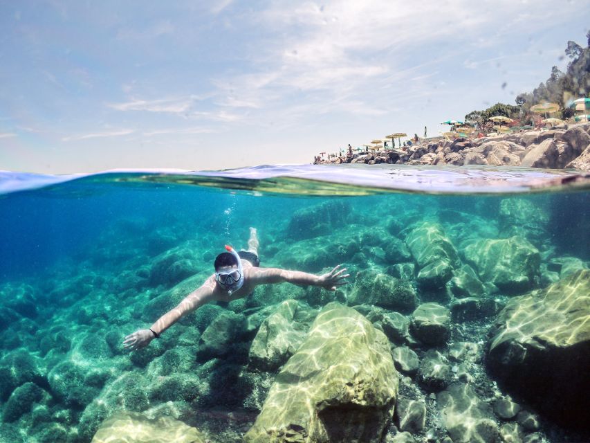 Rhodes: Kallithea Springs E-Bike Tour With Snorkeling - Itinerary