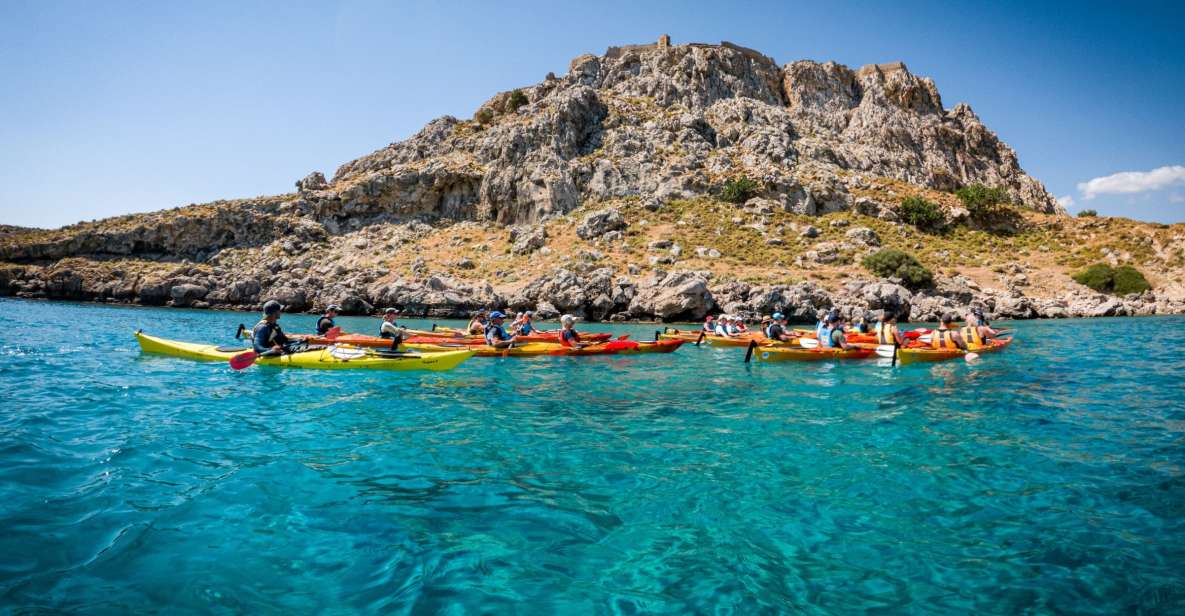 Rhodes: Sea Kayak Adventure to the Red Sand Beach - Experience and Technical Details