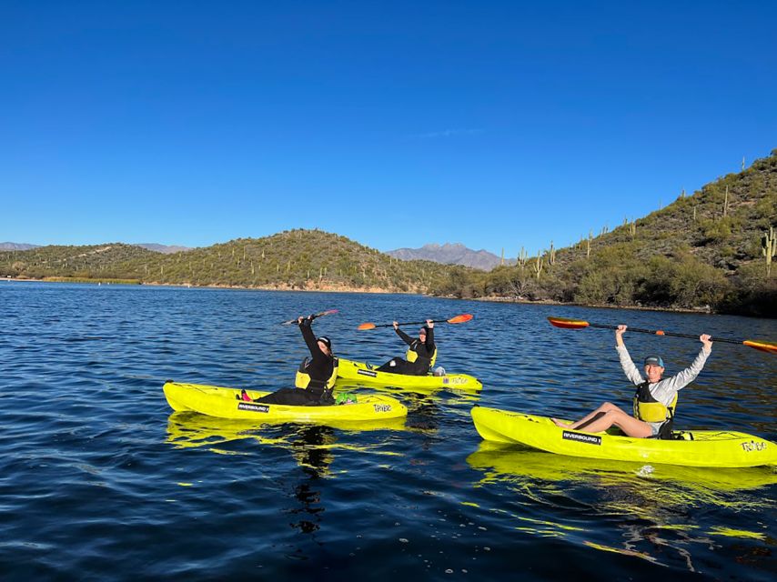 Saguaro Lake: Guided Kayaking Tour - Customer Reviews