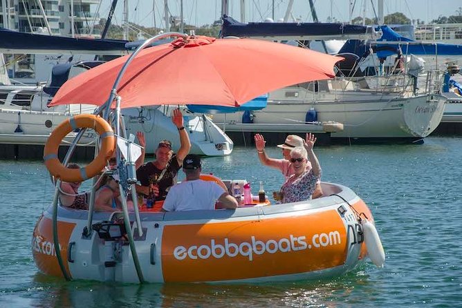 Self-Drive BBQ Boat Hire Mandurah - Group of 7 - 10 People - Meeting and Ending Points