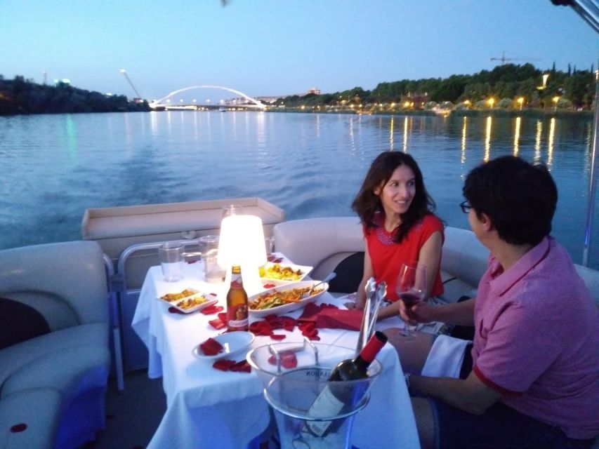 Seville: Private River Cruise With Dinner and Drinks - Activity Inclusions