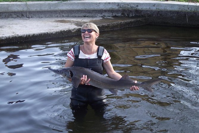 Sturgeon Fish Farm Visit With Caviar-Making Workshop in Neuvic - Take-Home Caviar Making Experience