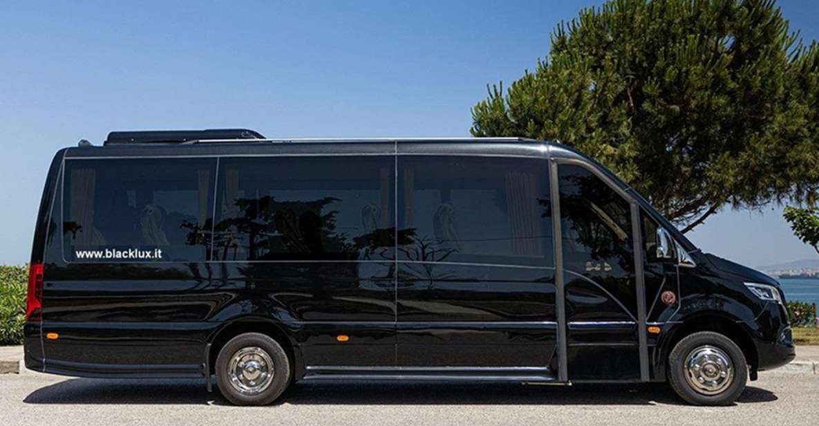 TRANSFER OF LUXURY VAN FROM LAMEZIA TERME AIRPORT TO ISOLA CAPO R. - Driver & Service Features