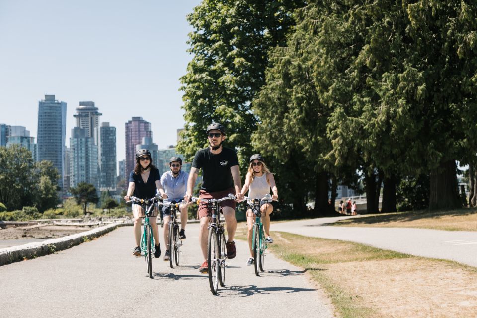 Vancouver: Stanley Park Bicycle Tour - Inclusions