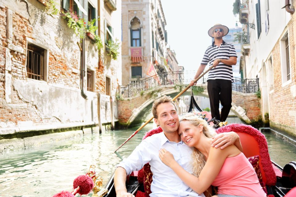 Venice: Romantic Gondola Tour and Dinner for Two - Not Included