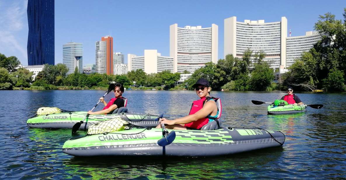 Vienna: Guided Kayaking Tour - Activity Highlights