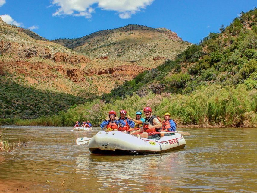 Whiteriver: Salt River Half-Day Whitewater Rafting Adventure - Full Description