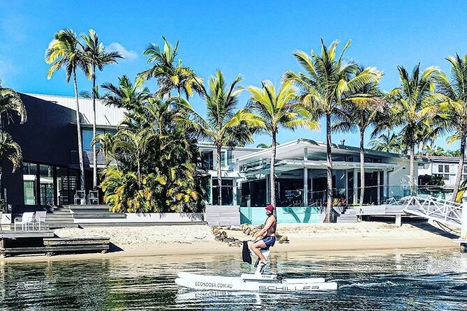 1 Hour Self Guided Water Bike Tour of the Noosa River - Navigating the Water Bike