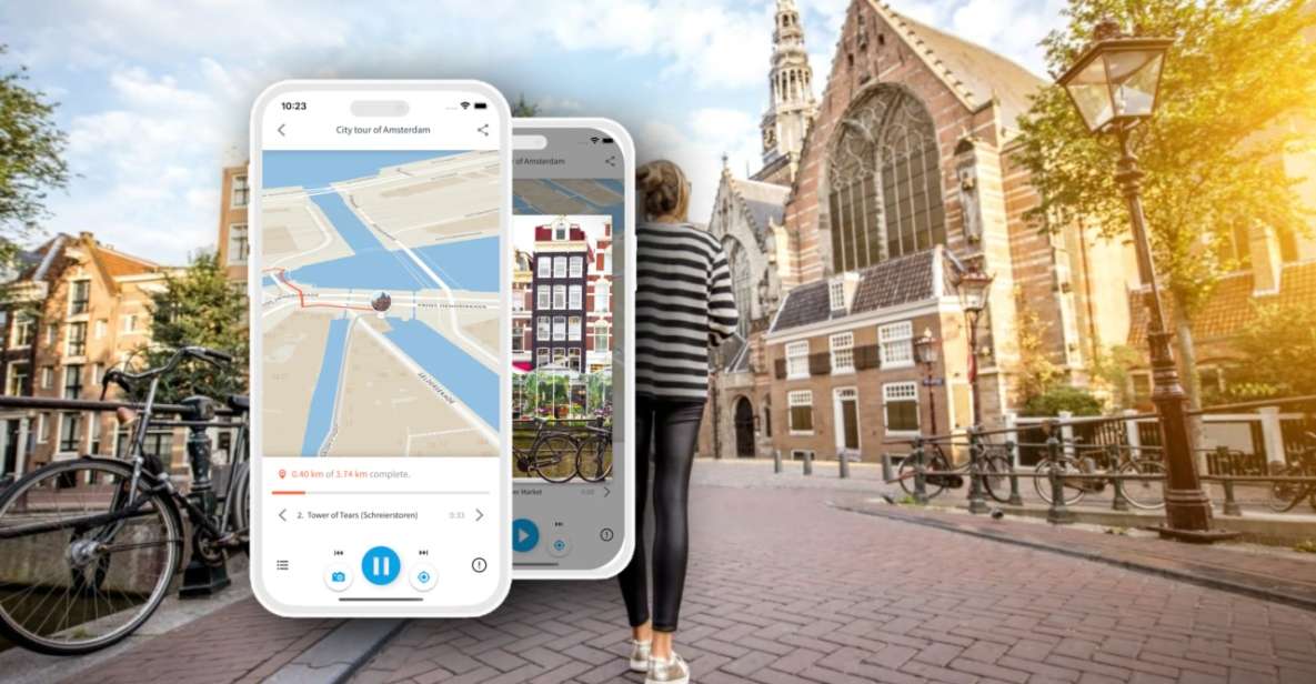 Amsterdam City Tour: Audio Guide App in Your Smartphone - Common questions