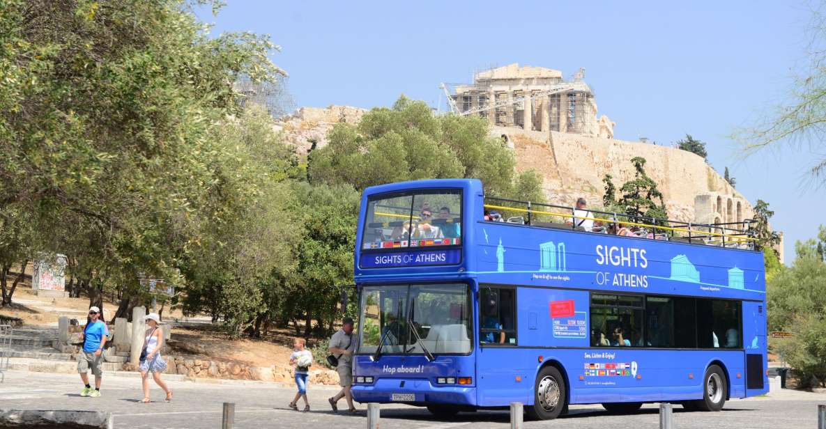 Athens, Piraeus, and Coastline: Blue Hop-On Hop-Off Bus - Inclusions