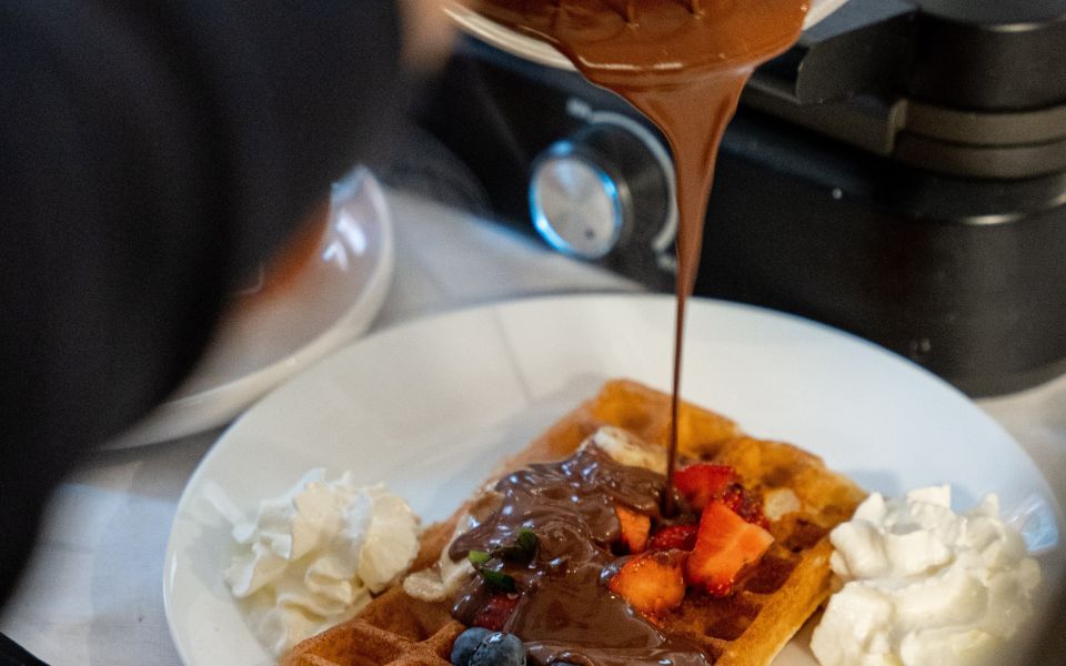 Belgian Waffle Breakfast by Waffles 'n Beer in Bruges Centre - Customer Reviews Overview