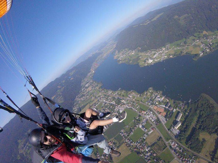 Bodensdorf, Carinthia: Tandem Paragliding Flight - Flight Duration