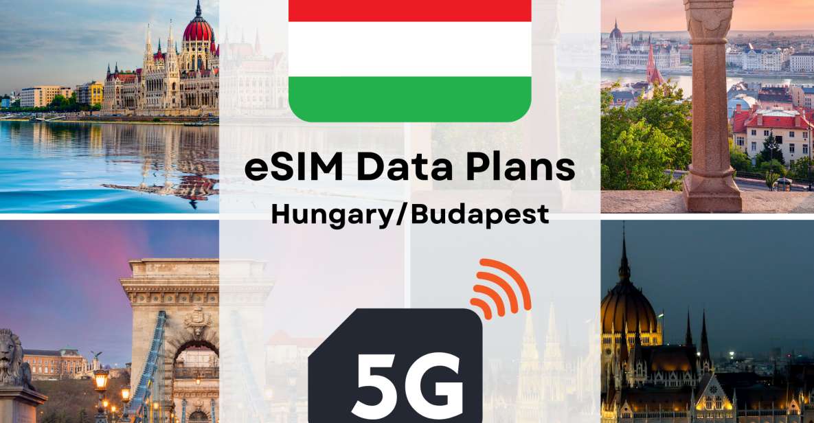 Budapest : Esim Internet Data Plan for Hungary 4g/5g - Esim Data Package Options