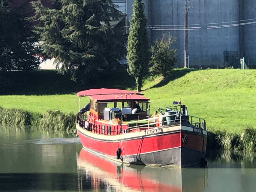 From Auxerre: Dutch Barge Full-Day Cruise With Wine Tasting - Not Suitable For