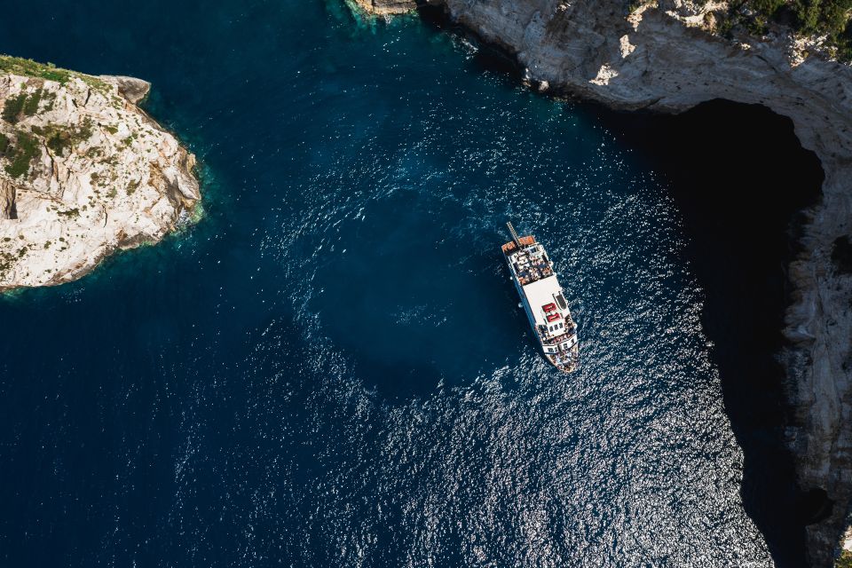 From Benitses/Lefkimmi: Paxos, Antipaxos & Caves Day Cruise - Pickup Options