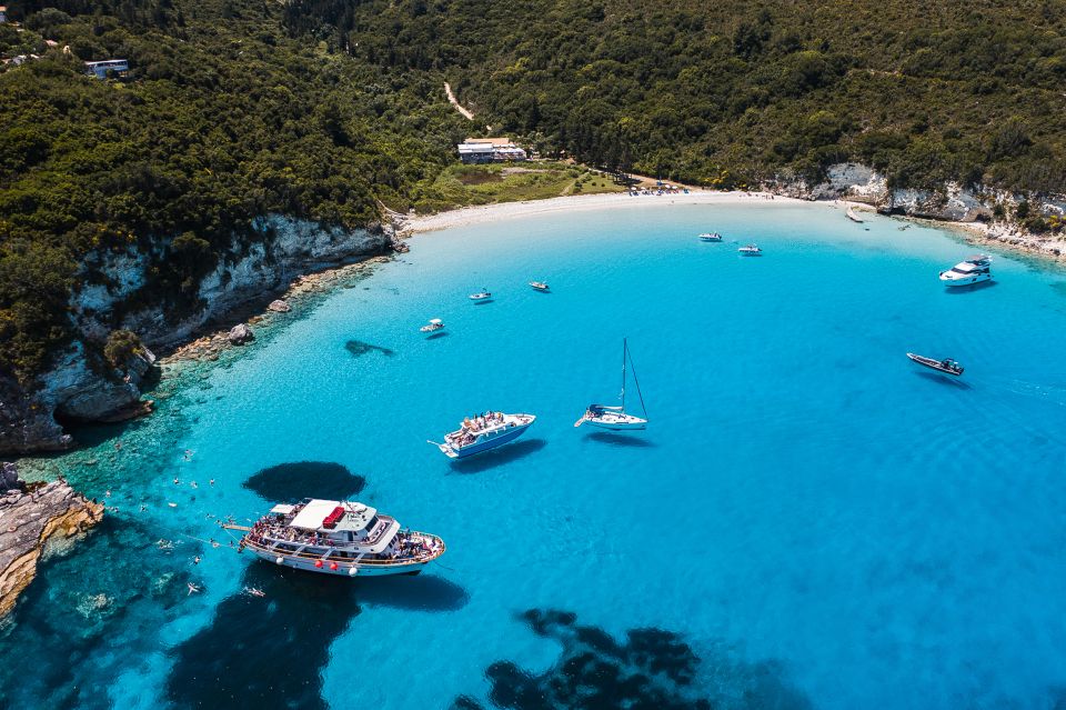 From Corfu: Day Cruise to Paxos, Antipaxos, & the Blue Caves - Logistics Overview