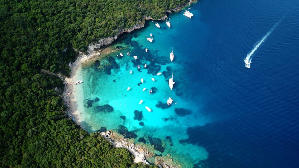 From Lefkimmi: Syvota, Blue Lagoon and Cave Sunset Cruise - Additional Information