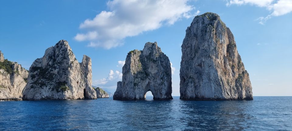 From Sorrento: Full Day Capri Private Boat Trip With Drinks - Not Suitable For