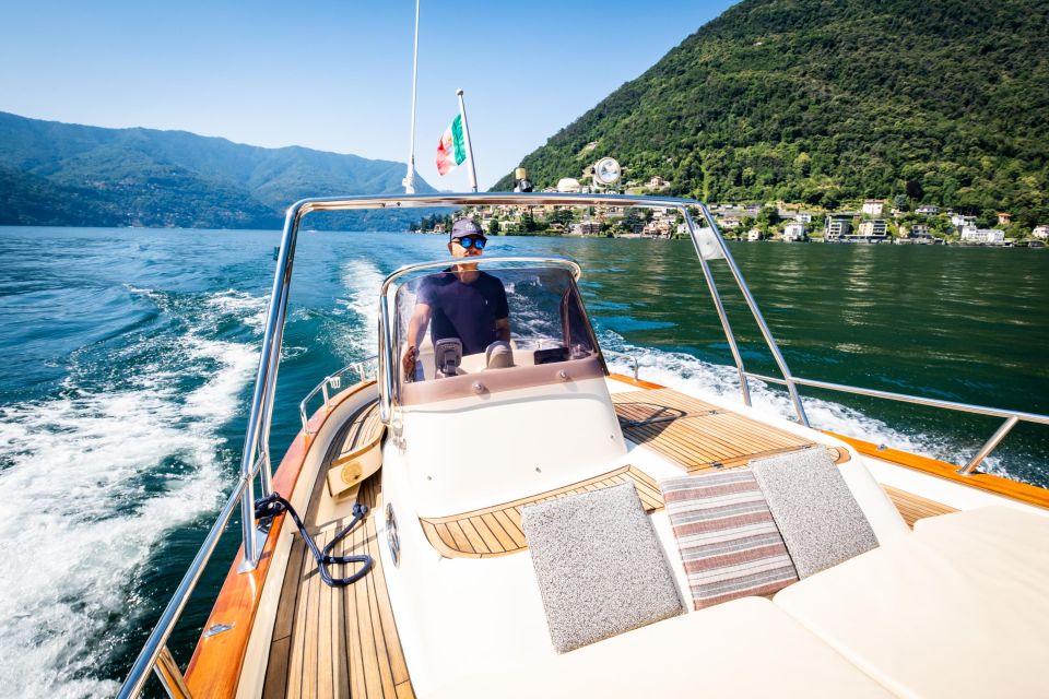 Lake Como: Bellagio SpeedBoat Grand Tour - Booking Information