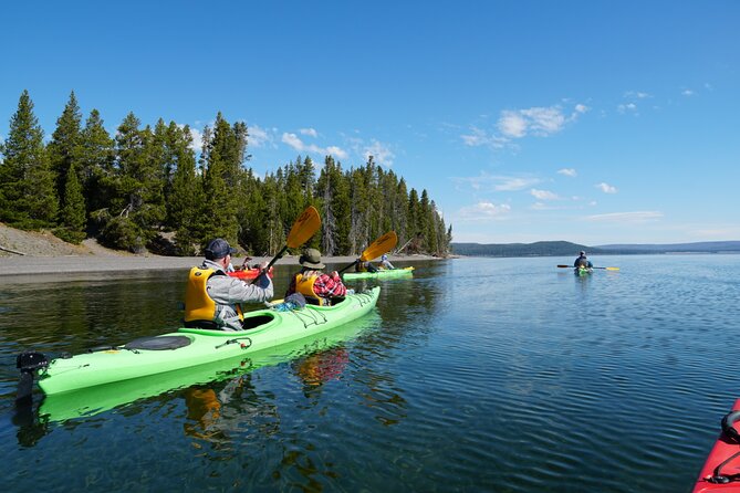 Lake Yellowstone Half Day Kayak Tours Past Geothermal Features - Booking and Cancellation Policies