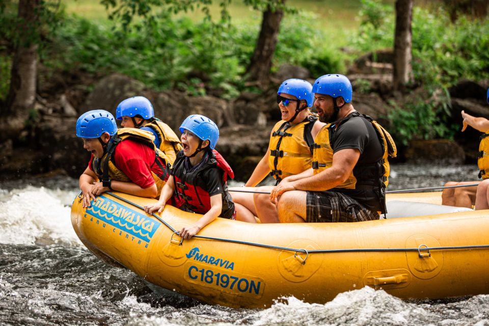 Madawaska River Family Rafting - Inclusions and Restrictions