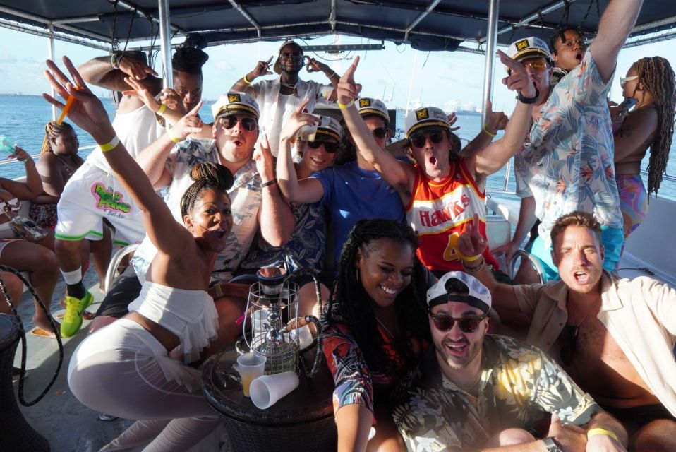 Miami: Booze Cruise Boat Party With Dj, Snacks, & Open Bar - Important Information for Participants