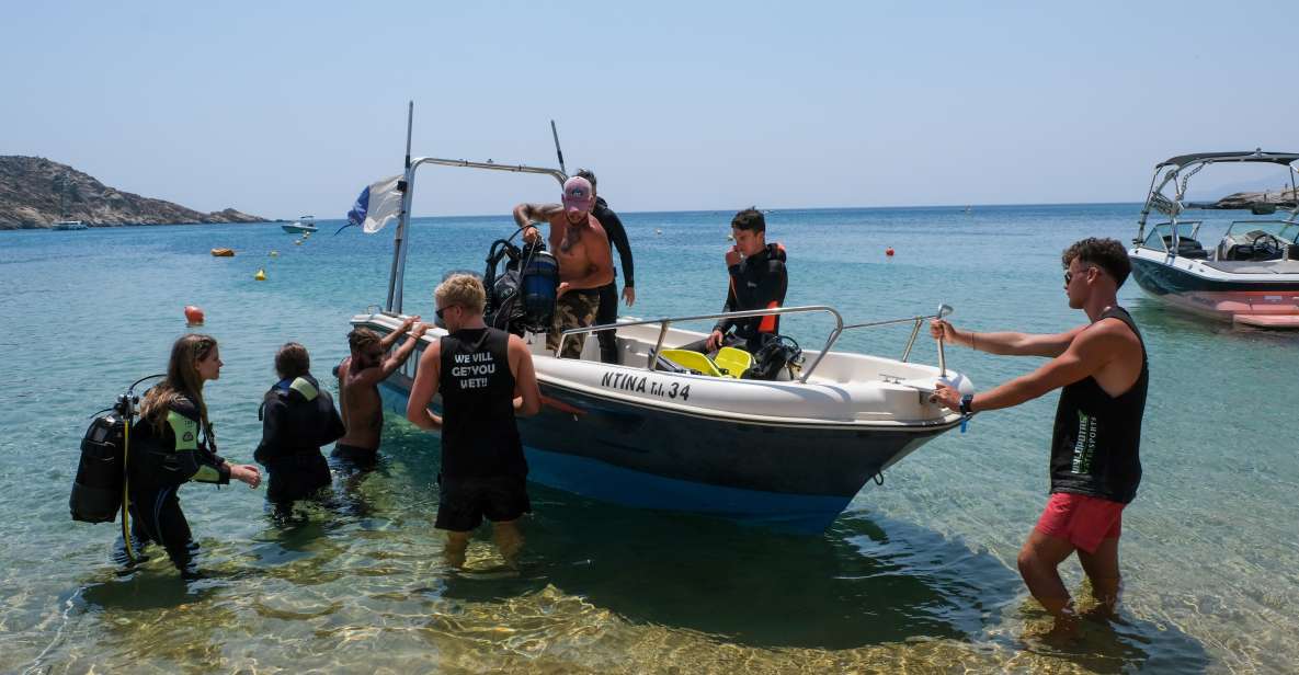 Mylopotas: Boat Cruise and Shipwreck Scuba Diving - Safety Measures and Requirements