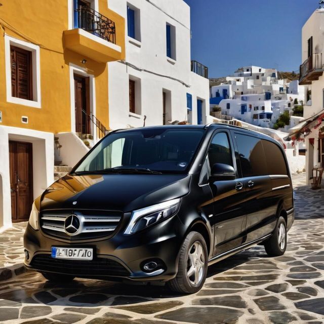 Private Transfer: From Mykonos Airport to Windmills-Mini Van - Inclusions and Service Description