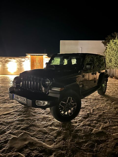 Rent Exclusive Jeep Wrangler 4x4e in Naxos - Final Words