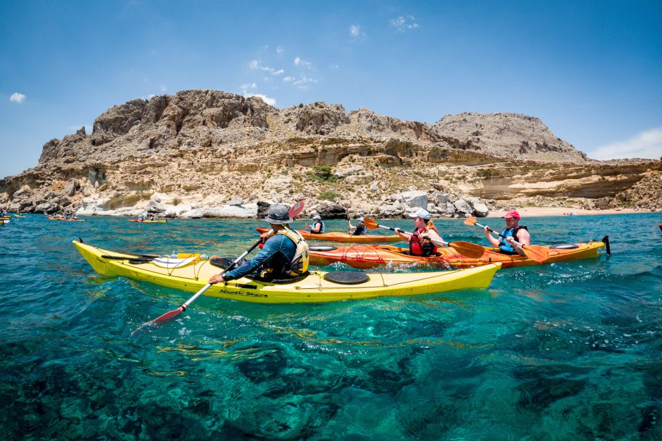 Rhodes: Sea Kayak Adventure to the Red Sand Beach - Inclusions and Restrictions