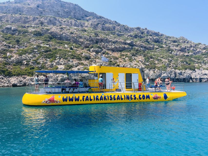 Rhodes: Yellow Submarine Swim Cruise With Drinks - Customer Reviews