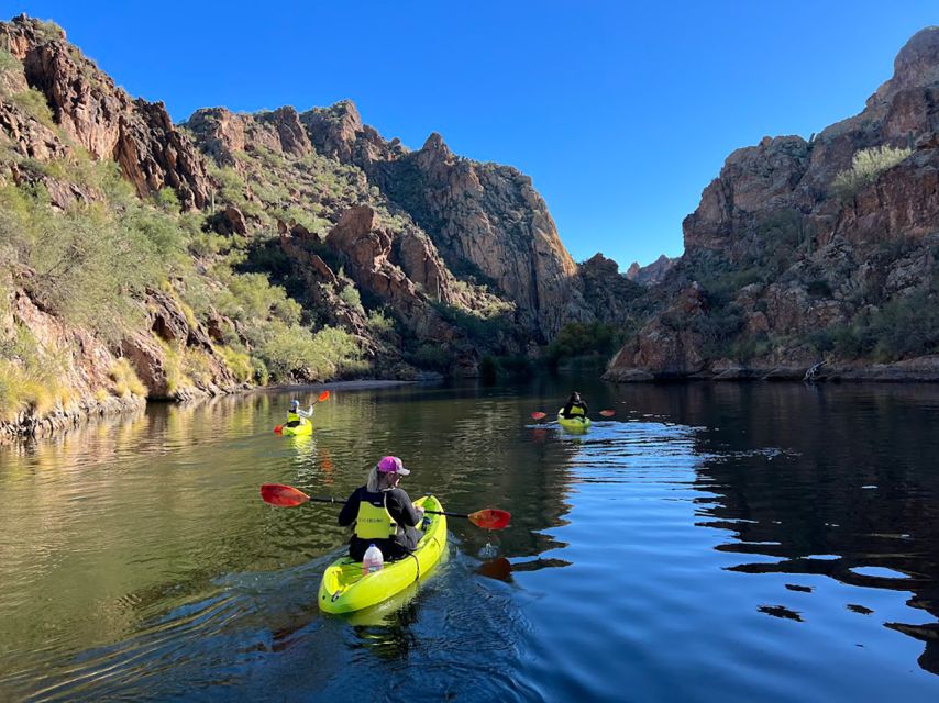 Saguaro Lake: Guided Kayaking Tour - Additional Information