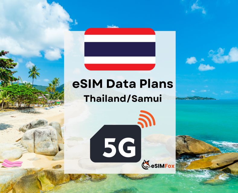 Samui: Esim Internet Data Plan for Thailand 4g/5g - Understanding Data Packages